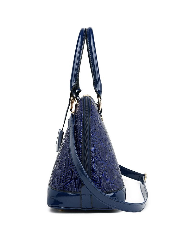 3 Pieces Women's handbag set Solid Color Special  Shell bag & Shoulder bag & wallet bag - Image 5