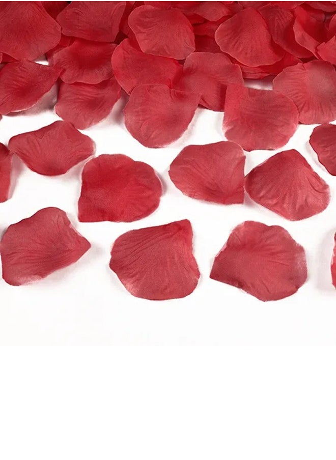 Share the Love - Artificial Rose Petals – 100 Pcs, Red, Perfect for Romantic Decor, Weddings, and Special Occasions - Image 1