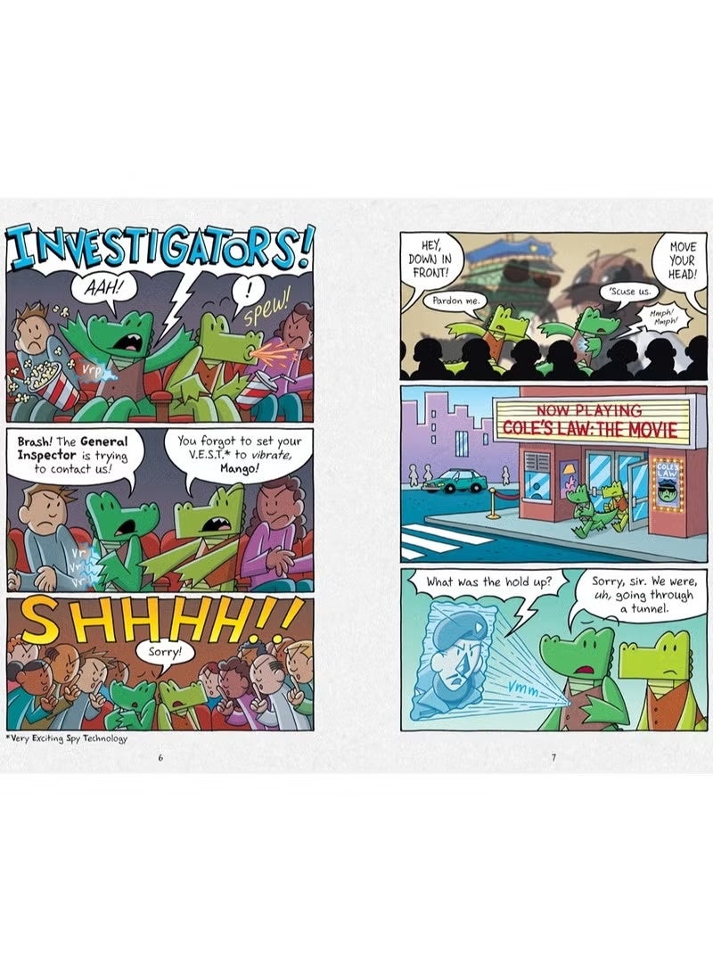مجموعة كتب سلسلة InvestiGators 6 كتب من تأليف جون باتريك جرين (خارج الخطاف، أشجع وبولدر، سرقة والبحث - Image 4