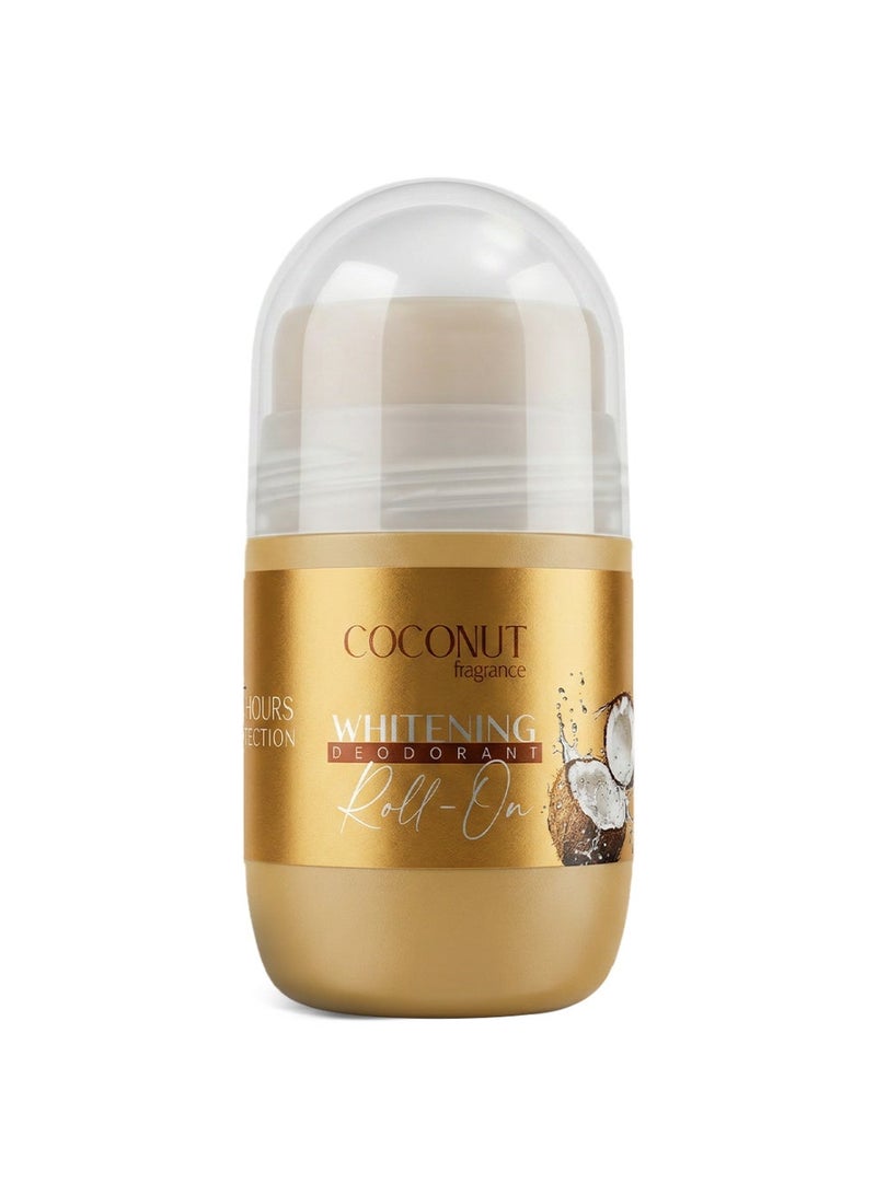 MOOD Coconut Whitening Deodorant Roll-On 50 ML - Image 1