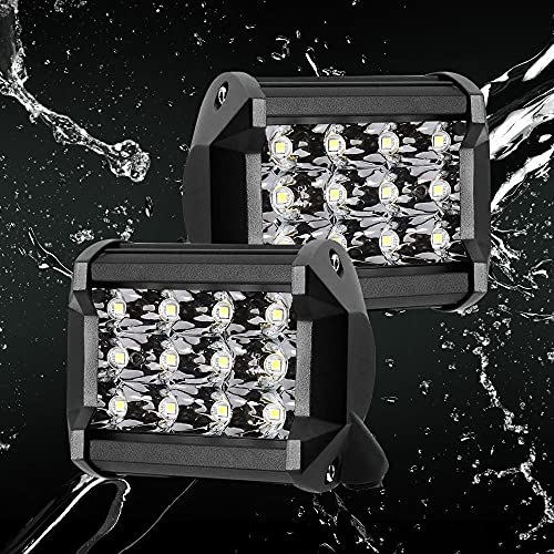 Auto Pearl 12 LED Bar Light Universal Bike Car Fog Light - Hi Power - SMD LED Bar Light for Off Roading Bikes Cars SUV ATV - Fitting for - Hero Xpulse 200S Set of 2 (48W) - Image 3