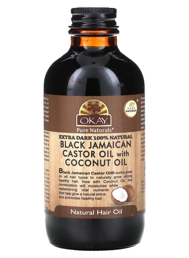 Natural Hair Oil Extra Dark 4 fl oz (118 ml)