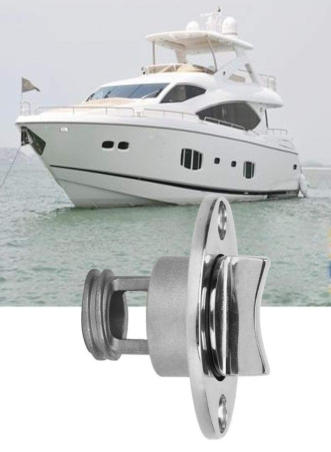 Hilitand Oval Garboard Drain Plug, 316 Stainless Steel Boat Plug Fits 1'' Hole, Thread for 3/4'' - Image 4