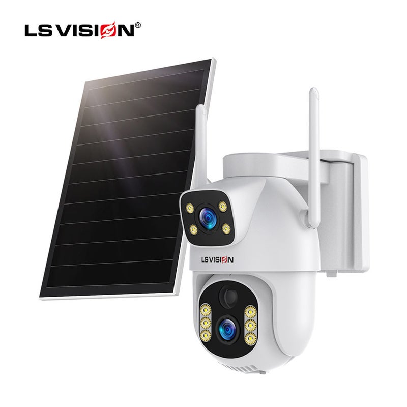 إل أس فيجين كاميرا Ubox 4G SIM تعمل بالطاقة الشمسية للاستخدام الخارجي - LS VISION، مقاومة للماء بمعيار IP66، تخزين سحابي وبطاقة TF حتى 256 جيجابايت - Image 5