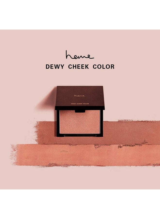 HEME - Dewy Cheek Color 02 Ginger Caramel 8G Clear Color And Gloss It Fits The Skin Perfectly - Image 1