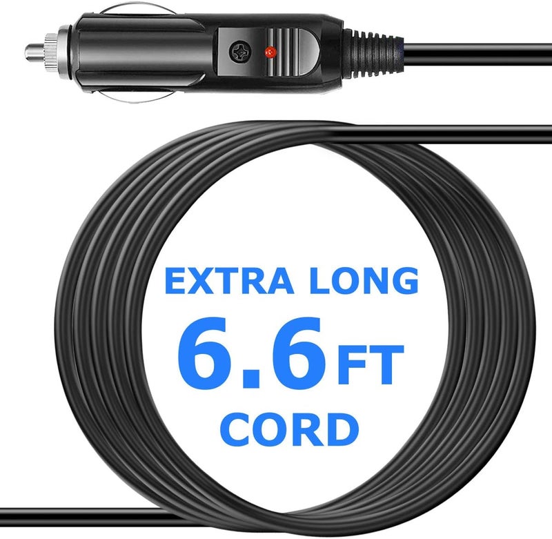 تي باور شاحن سيارة (9V ~ 12V) AC DC متوافق مع مشغل DVD محمول من سيلفانيا مقاس 7 و8 و9 و10 بوصة وإمداد ميني نتبوك سيلفانيا SYNET7WID - Image 4