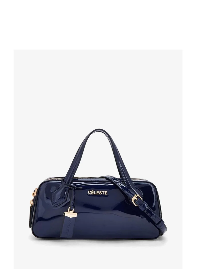 Solid Shoulder Bag With Detachable Strap