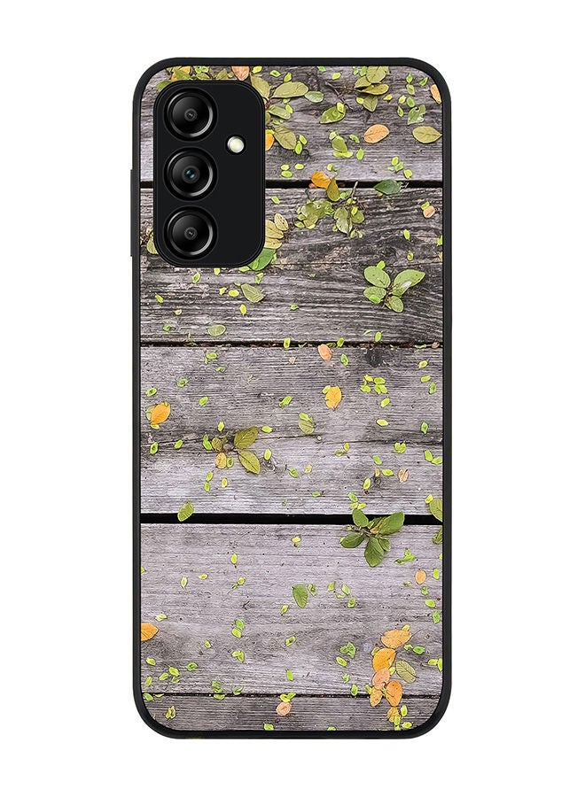 Stylizedd Rugged Black edge case for Samsung Galaxy A14 4G/5G Slim fit Soft Case Flexible Rubber Edges Anti Drop TPU Gel Thin Cover - Backyard Patio - Image 1