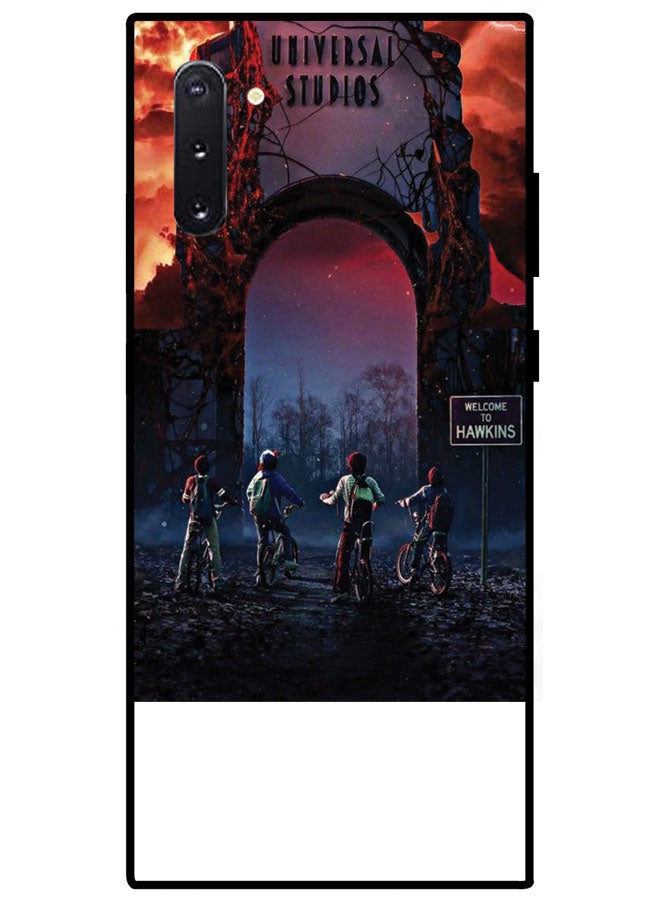 EYE CATCH Protective Case Cover For Samsung Galaxy Note 10 Smart Series Printed Protective Case Cover for Samsung Galaxy Note 10 Universal Studio - Image 1