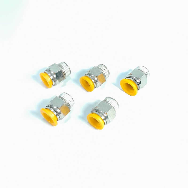 5pcs Pneumatic PU Male Connector 14 x 6mm 8mm 10mm 12 mm 14mm 14 x 8mm  - Image 1