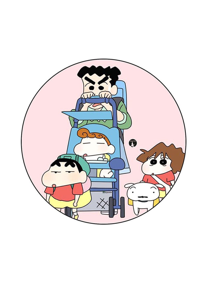 RKN Printed Round Mouse Pad Multicolour