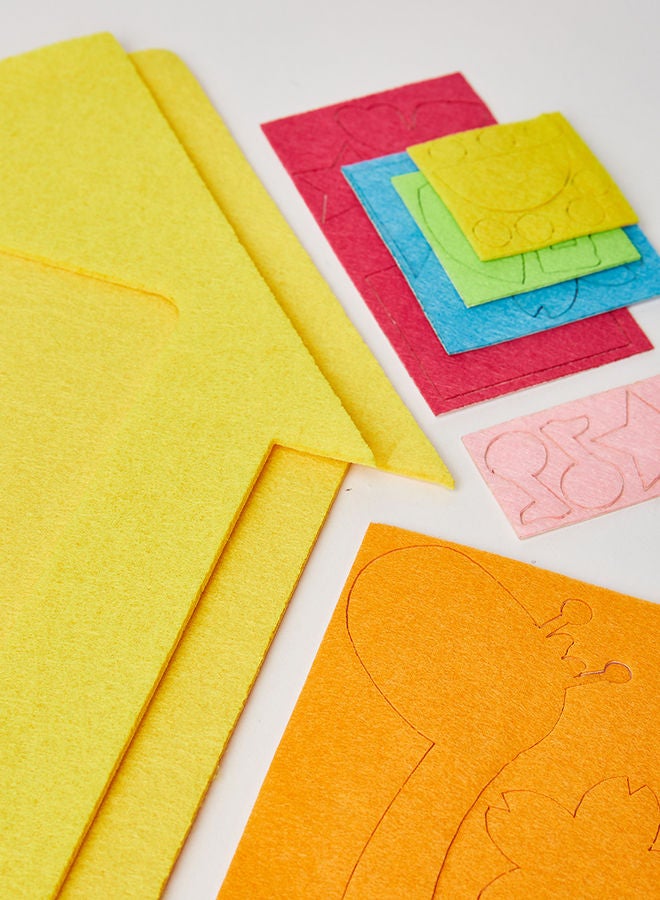 NIBEMINENT Picture Photo Frame Cartoon Giraffe Craft Kit - Image 3