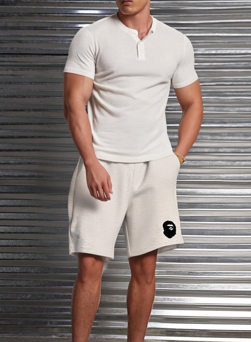 Bape men's casual sports shorts - Image 1