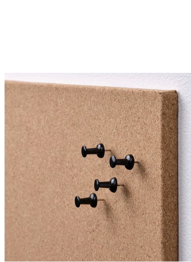Generic Memo Board With Pins Cork For Office And Home To Gather Notes,  Reminders,  Pictures And Prints 52x33 cm  - Image 4