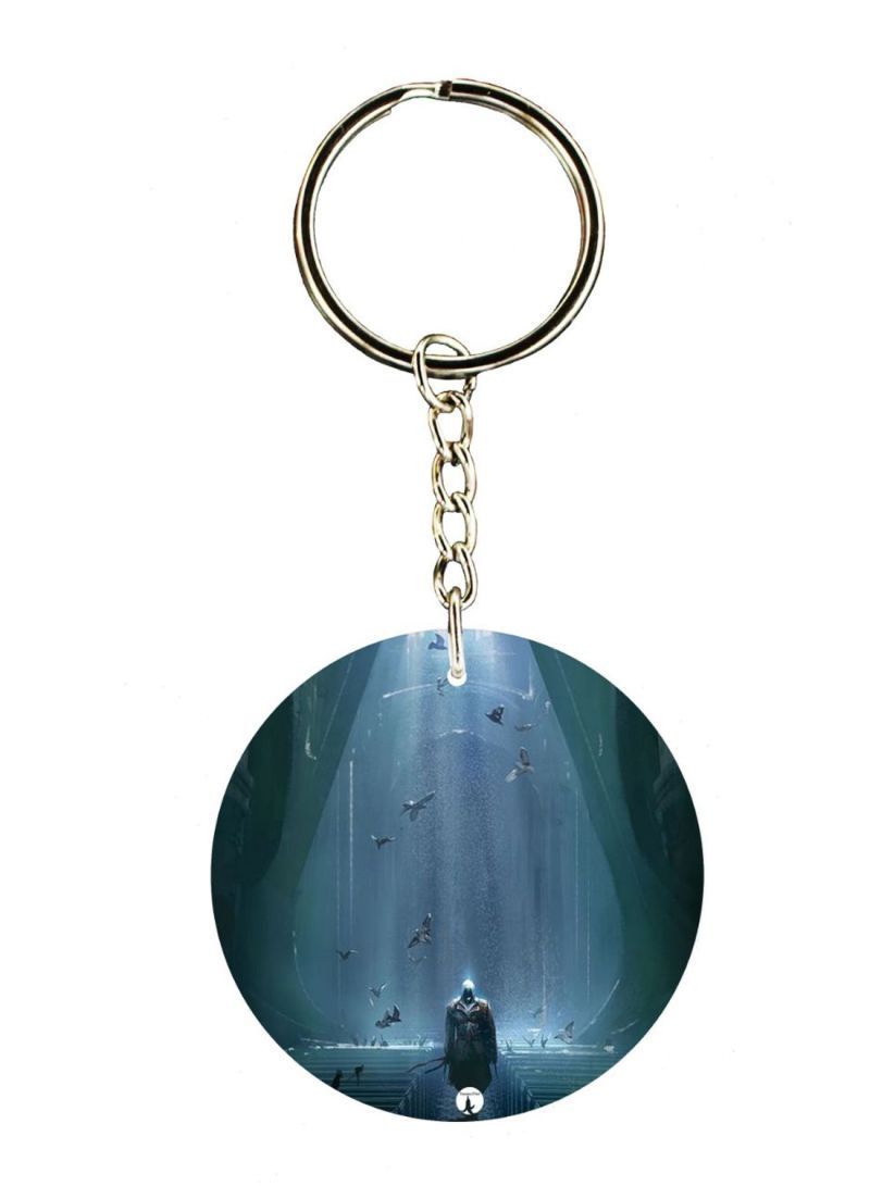 Assassins Creed Double Side Printed Keychain