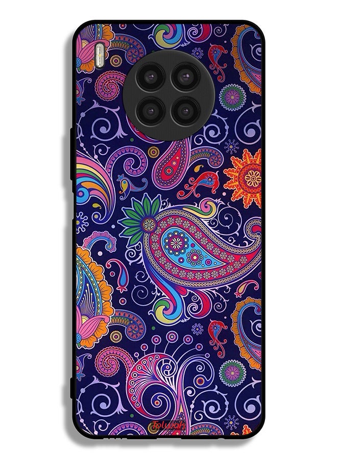 Tolwak Honor 50 Lite Protective Case Cover Mandala Art Pattern - Image 1