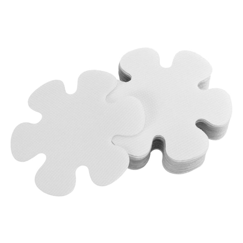 9Pcs Non Slip Flower Stickers for Bathroom Shower Bathtub and Kitchen Floor Safety Decals - Image 2