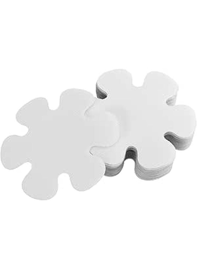 9Pcs Non Slip Flower Stickers for Bathroom Shower Bathtub and Kitchen Floor Safety Decals - Image 1