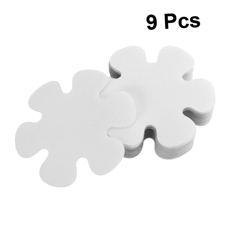 9Pcs Non Slip Flower Stickers for Bathroom Shower Bathtub and Kitchen Floor Safety Decals - Image 5
