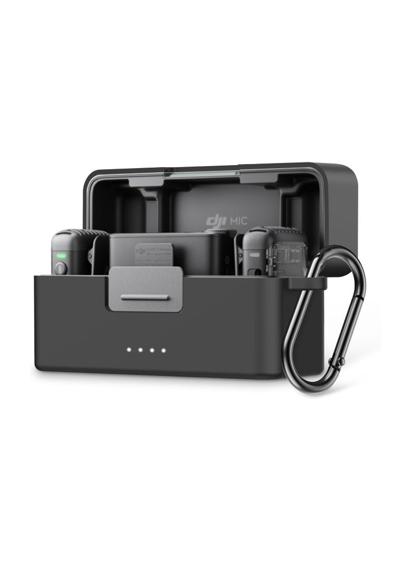 حافظة شحن DJI Mic Mini، غطاء واقي كامل، حافظة تخزين، حافظة واقية لميكروفون DJI Mic Mini اللاسلكي - Image 1