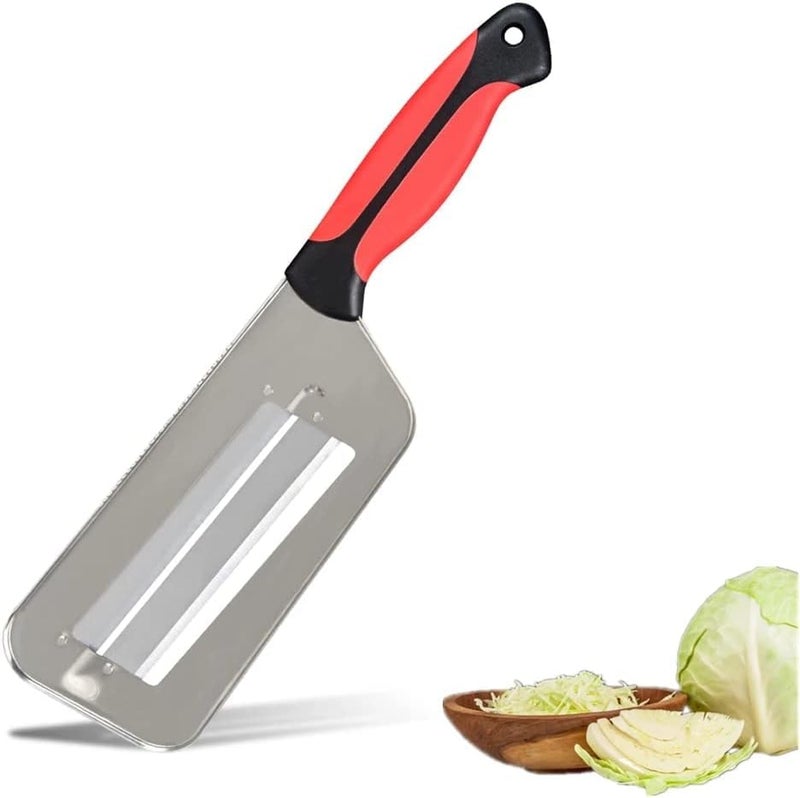 AVMPHD Portable Stainless Steel Vegetable Cutter Kitchen Knife Sugar Cane Knife Cabbage Shredder Fruit Slicing Peeler Cabbage Graters - Image 1
