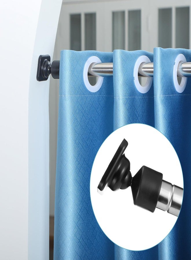 Newtay 2 Sets Angled Shower Rod Mount for Sloped Walls Angled Wall Bracket for 25 mm Shower Bar Low Cost Solution - Image 2