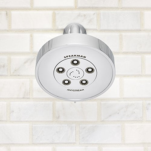 Speakman S-3010-E175 Neo Anystream Multi-Function Shower Head, 1.75 GPM, Polished Chrome - Image 2