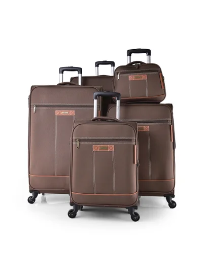 Track Track 5 piece set | Canvas - 4 Swivel Castors AL005/5P