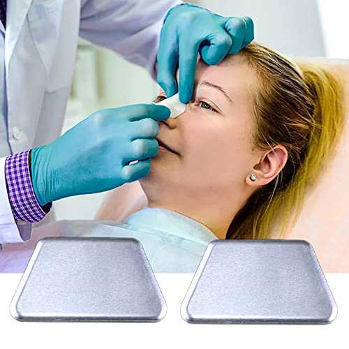 MUROCEA Aluminum Nasal Splints, External Nose Support Protector for Rhinoplasty Septoplasty, Nose Brace Fracture, ENT, Orthopedic Immobilization, Sliver (L) - Image 5