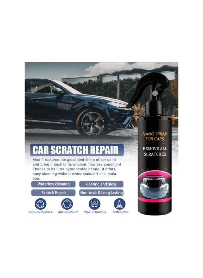 Generic - Nano Car Scratch Removal Spray,Ceramic Coating Fortify Quick Coat,Car Scratch Repair Remover Agent, Removes Any Scratch and Mark 120ML - Image 1