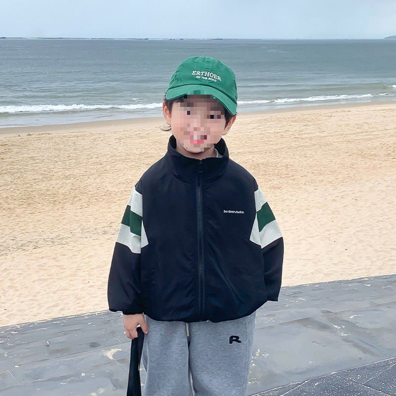 Boys' Coat Spring Clothes Children'S Charge Clothes Early Spring Thin Baby Jacket Boy Clothes - Image 1