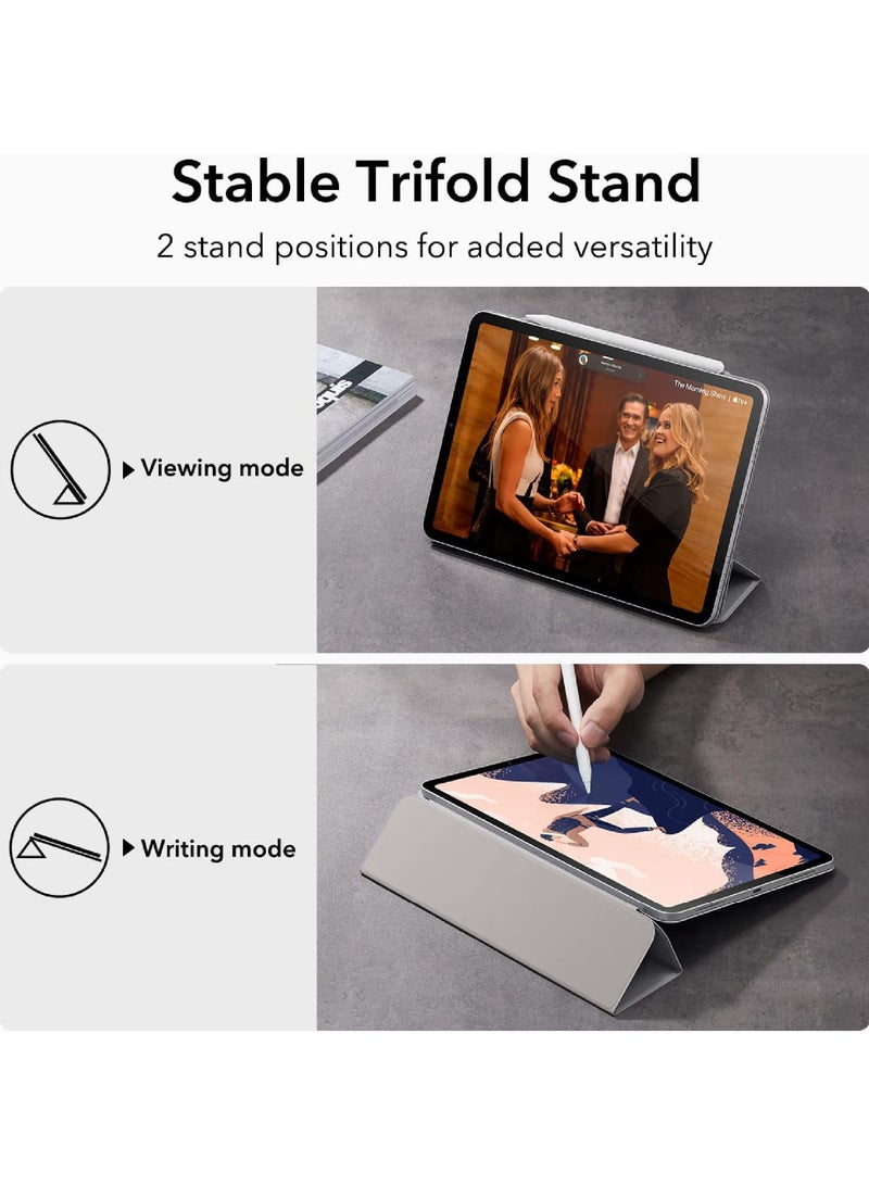 Captaintech Case For iPad Pro 12.9 Case 12.9 Inch (2022/2021/2020, 6th/5th/4th Generation) Convenient Magnetic Attachment 2-Way Stand Full Pencil 2 Support Rebound Magnetic Case - Image 4