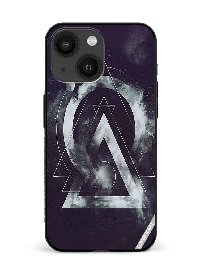 Protective Case Cover For Apple iPhone 14 Plus Abstract Design Multicolour