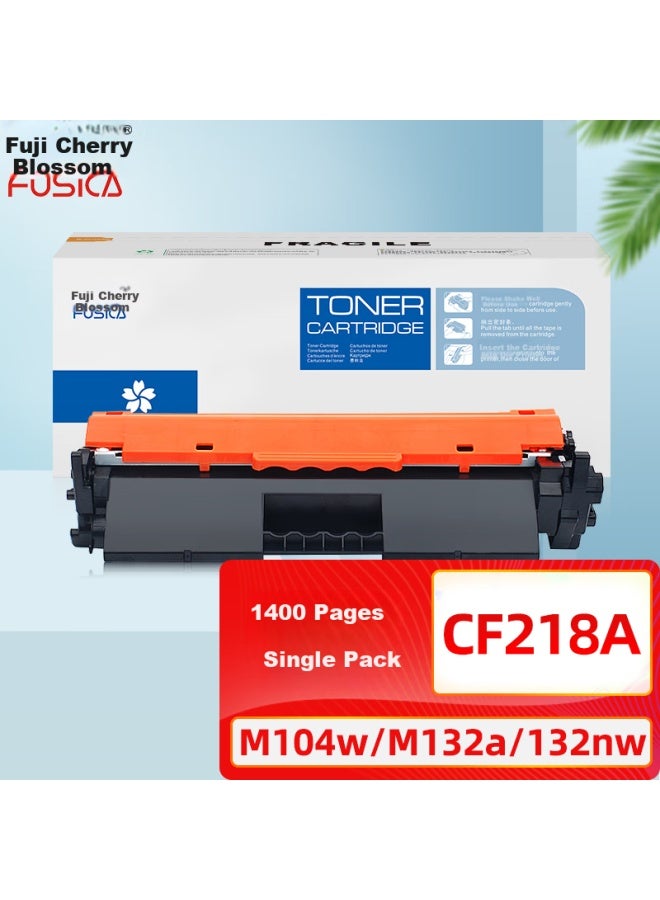 FUSICA Fuji Sakura Cf218a Toner Cartridge 18a Compatible Original Hp Laserjet Pro Mfp M104a/w M132a/nw/fn/fp/fw/snw Printer Standard Version Toner Cartridge - Image 1