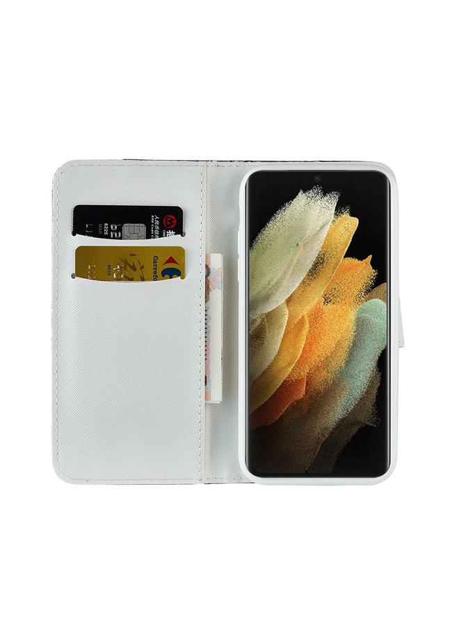 اس-توب جراب لهاتف Samsung Galaxy S23 Ultra 5G مصنوع من جلد التمساح اللامع بالليزر - Image 4