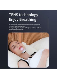 Ru syanl Smart Anti Snoring Device Sleep Apnea Snore Stopper 3-Speed Adjustment TENS Technology and Double Pulse Magnetic Charging Bin for Office Airplane Bedroom Dormitory  - Image 3