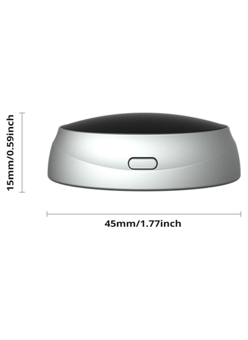 Smart Anti Snoring Device Sleep Apnea Snore Stopper 3-Speed Adjustment TENS Technology and Double Pulse Magnetic Charging Bin for Office Airplane Bedroom Dormitory