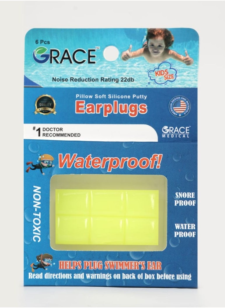 Grace - Flexible  earplugs for  children, 6  pieces - Image 1