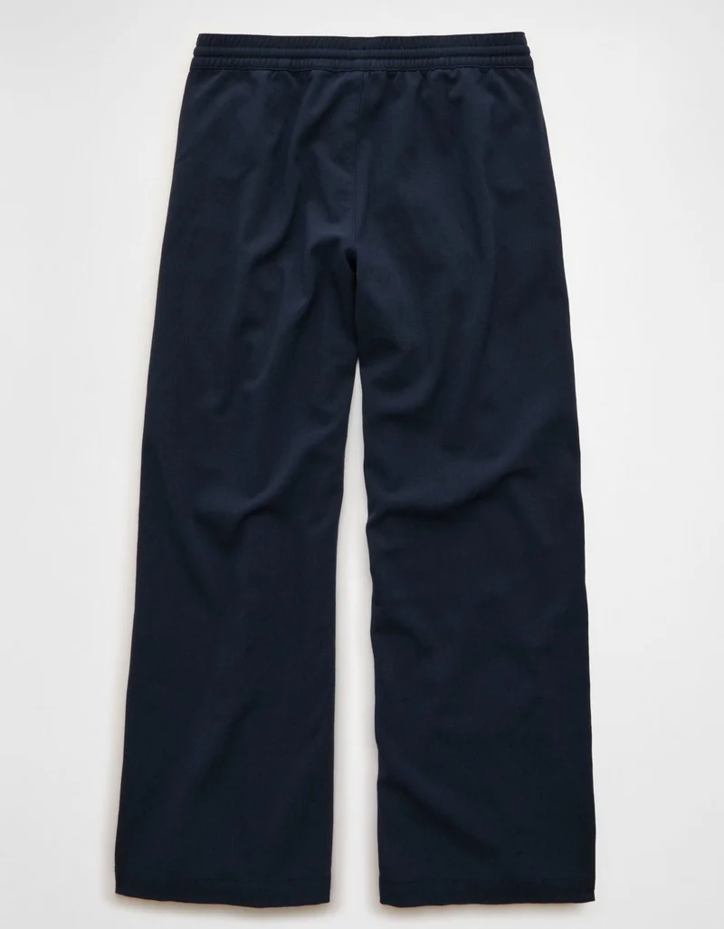 American Eagle  AE Stretch Low Rise Wide-Leg Track Pant for Women | Best Price UAE
