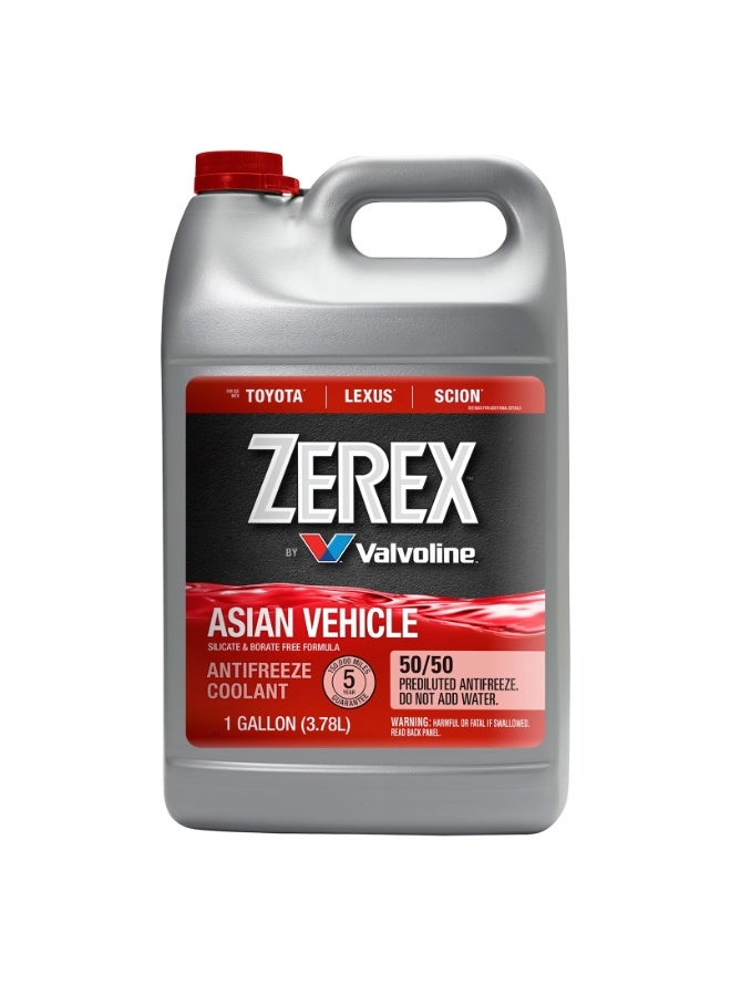 Valvoline Zerex Asian Red Vehicle Antifreeze Coolant - Image 1