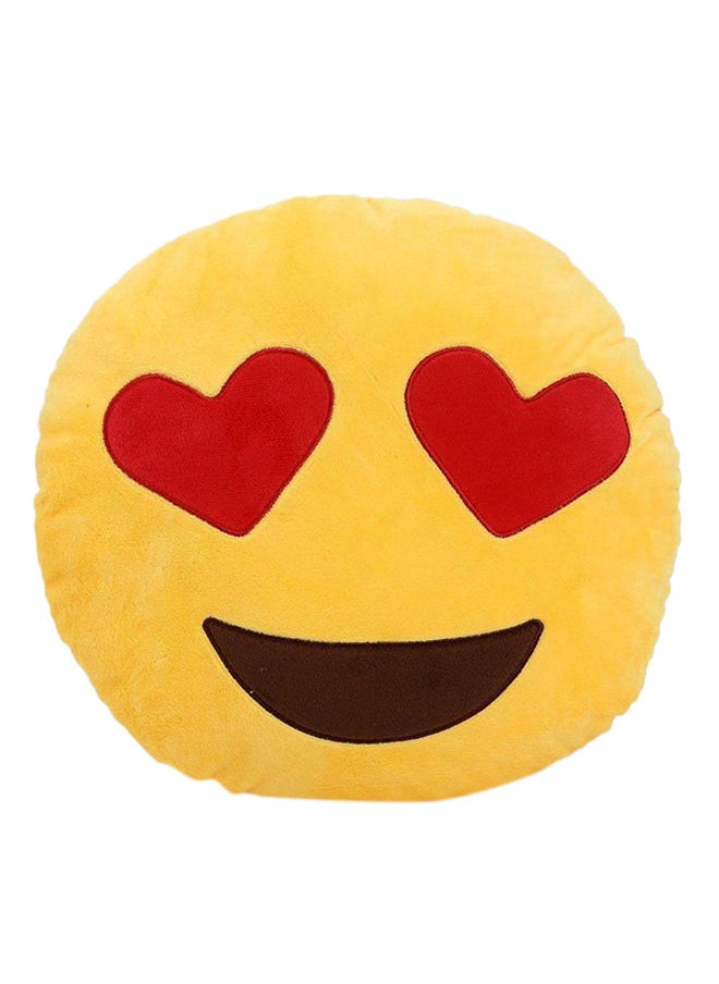 NIBEMINENT Cute Love Smiley Emoji Pillow Yellow 