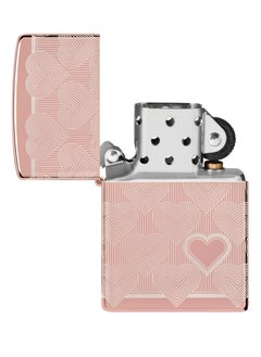Zippo 49811 Heart Design High Polish Rose Gold Windproof Lighter  - Image 4
