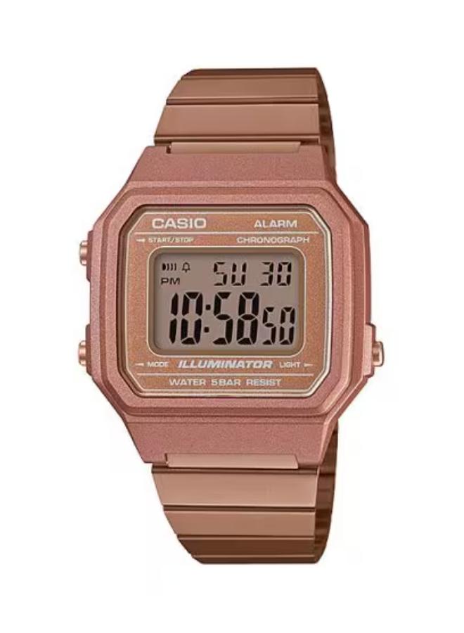 CASIO Women's Stainless Steel Digital Watch B650WC-5ADF - 42.2 mm