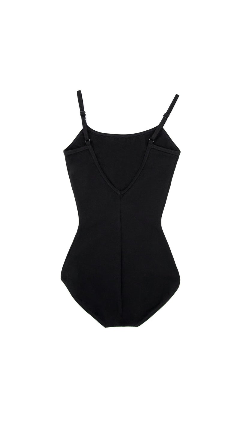 Capezio Camisole Leotard w/Adjustable Straps, Black, Medium - Image 2