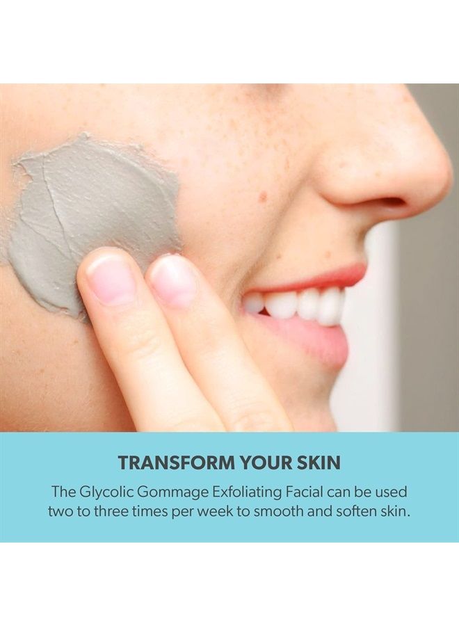 Serious Skincare Glycolic Retexturizing TRIO - Skin Resurfacing - Glycolic Face Wash Cleanser, Gommage Micro-Exfoliating Facial Mask & Glycolic Treatment Pads 60 Count - Skin Care Set for Men & Women - Image 2