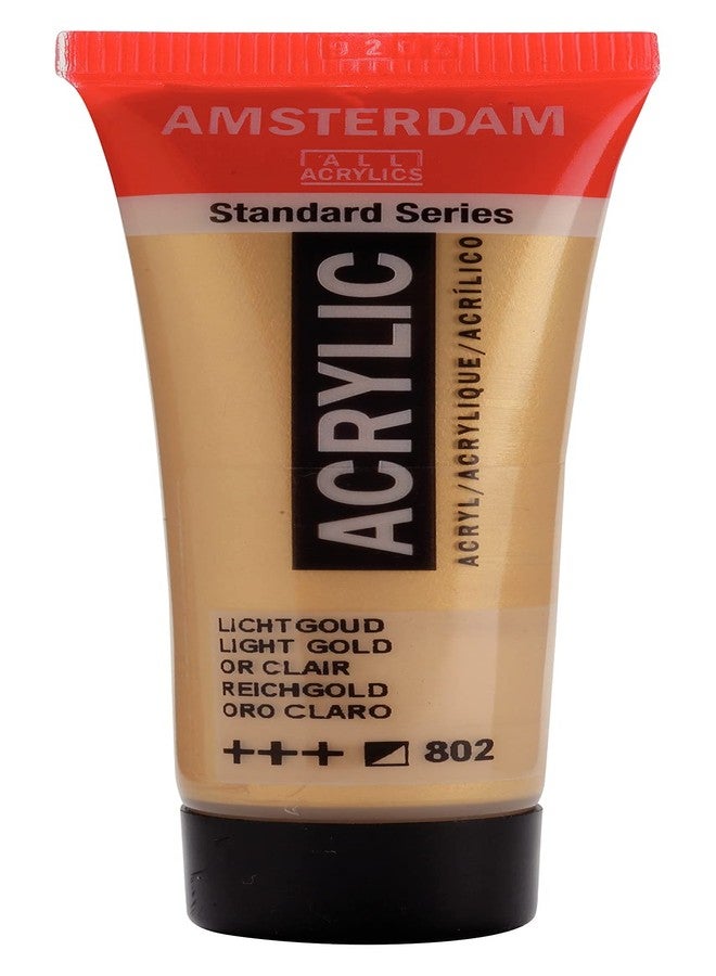 Amsterdam Standard Series Acrylic Paint, 20ml, Light Gold - Image 1