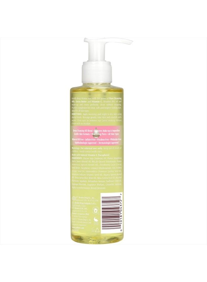 PALMER'S Cocoa Butter Skin Therapy Cleansing Facial Oil, Gentle Makeup Remover for Face, Rosehip Fragrance, 6.5 Ounce - Image 2
