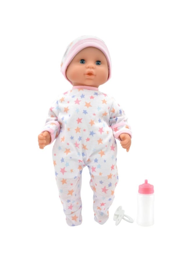 دولز وورلد دمية بادي ناعمة للأطفال متعددة الألوان 38 سم PKN78308 - Image 1