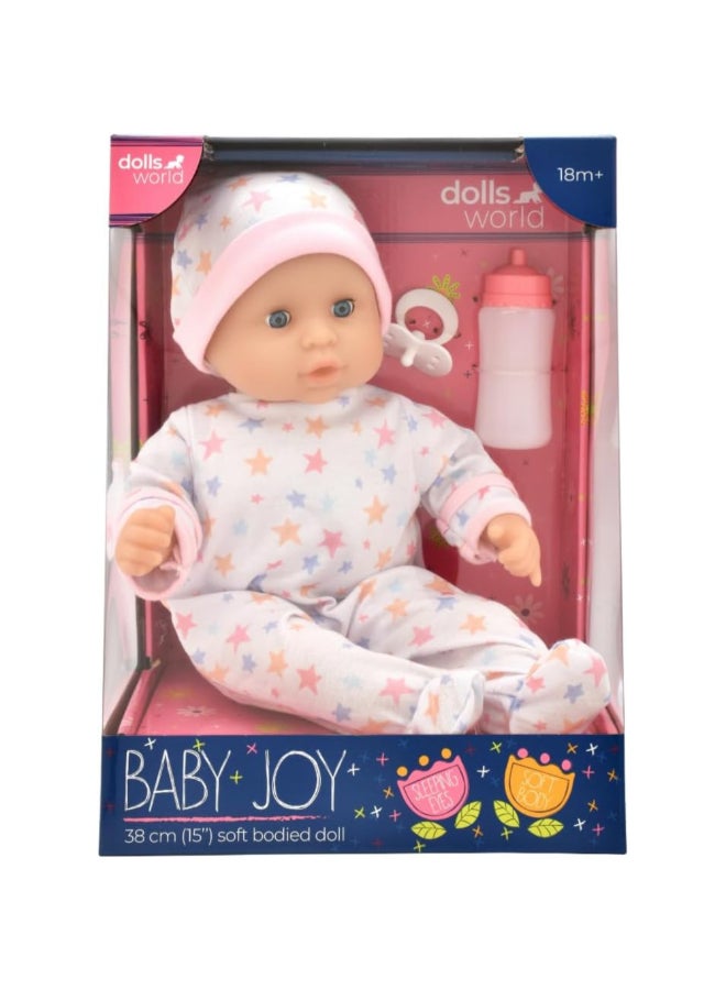 دولز وورلد دمية بادي ناعمة للأطفال متعددة الألوان 38 سم PKN78308 - Image 5