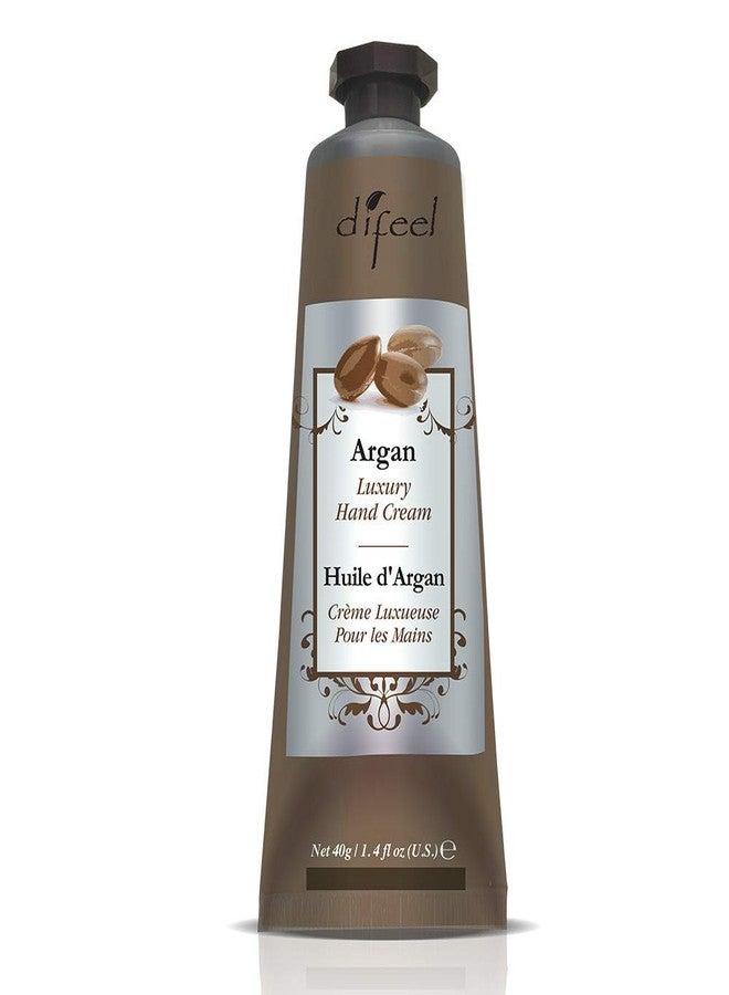 Difeel Luxury Moisturizing Hand Cream - Argan Oil 1.4 Ounce (12 Pack) - Hand Cream Multipack, Hand Cream Variety Pack - Image 1